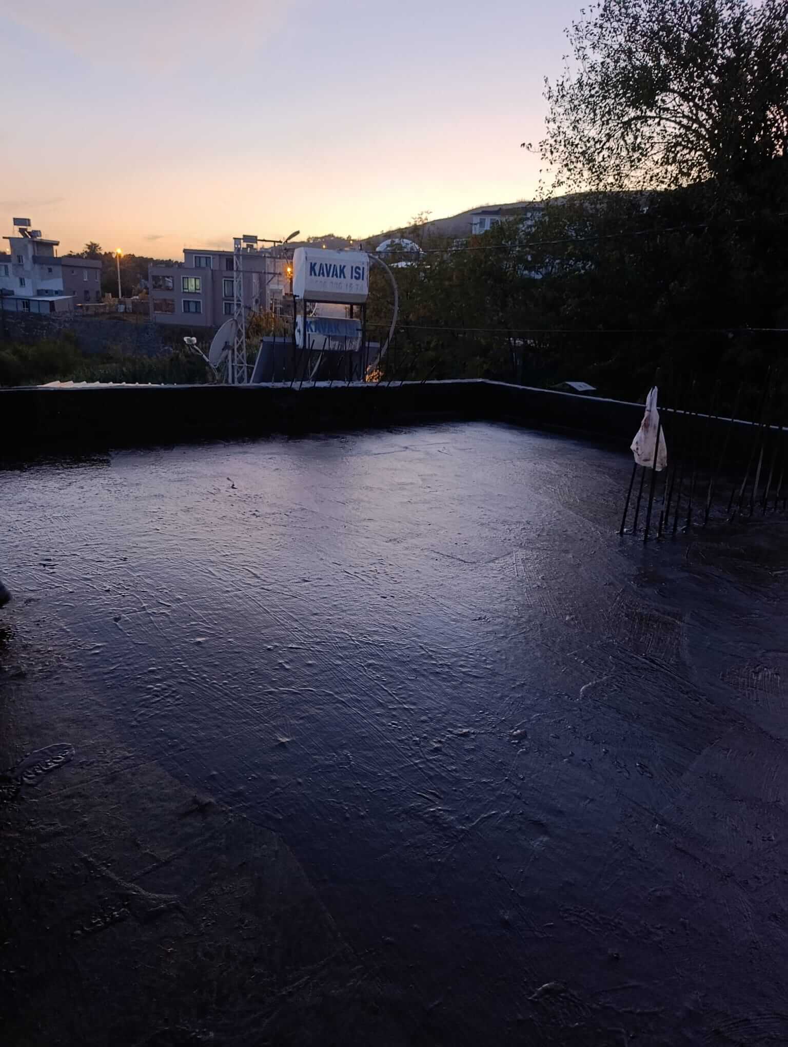 Çatı su yalıtımı membran uygulaması — Asel İzolasyon projesi