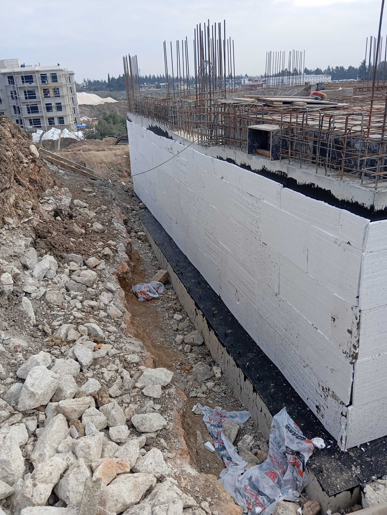 Dış cephe mantolama ve ısı yalıtımı uygulaması