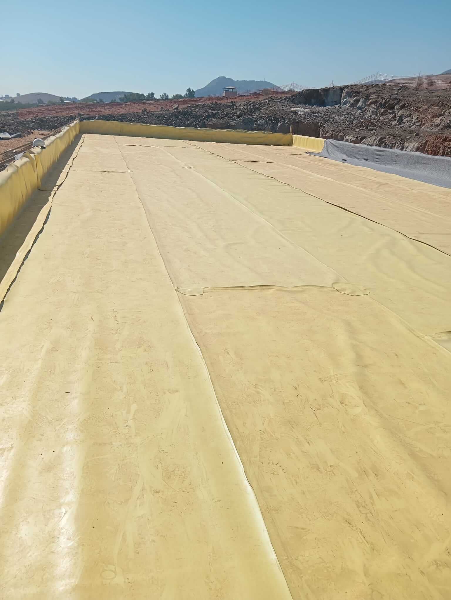 Teras yalıtımı bitümlü membran uygulama detayı