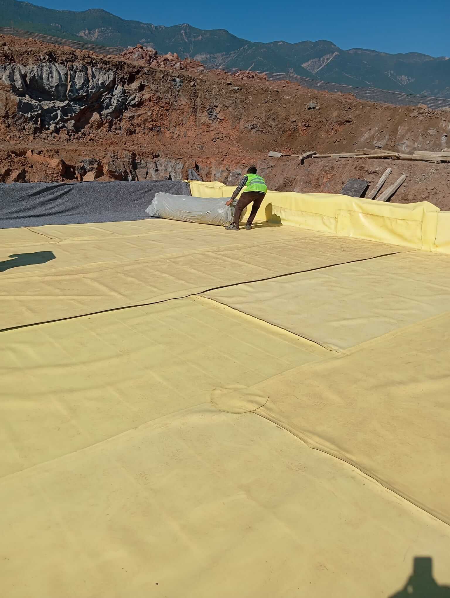 Likit membran uygulama projesi — teras izolasyonu