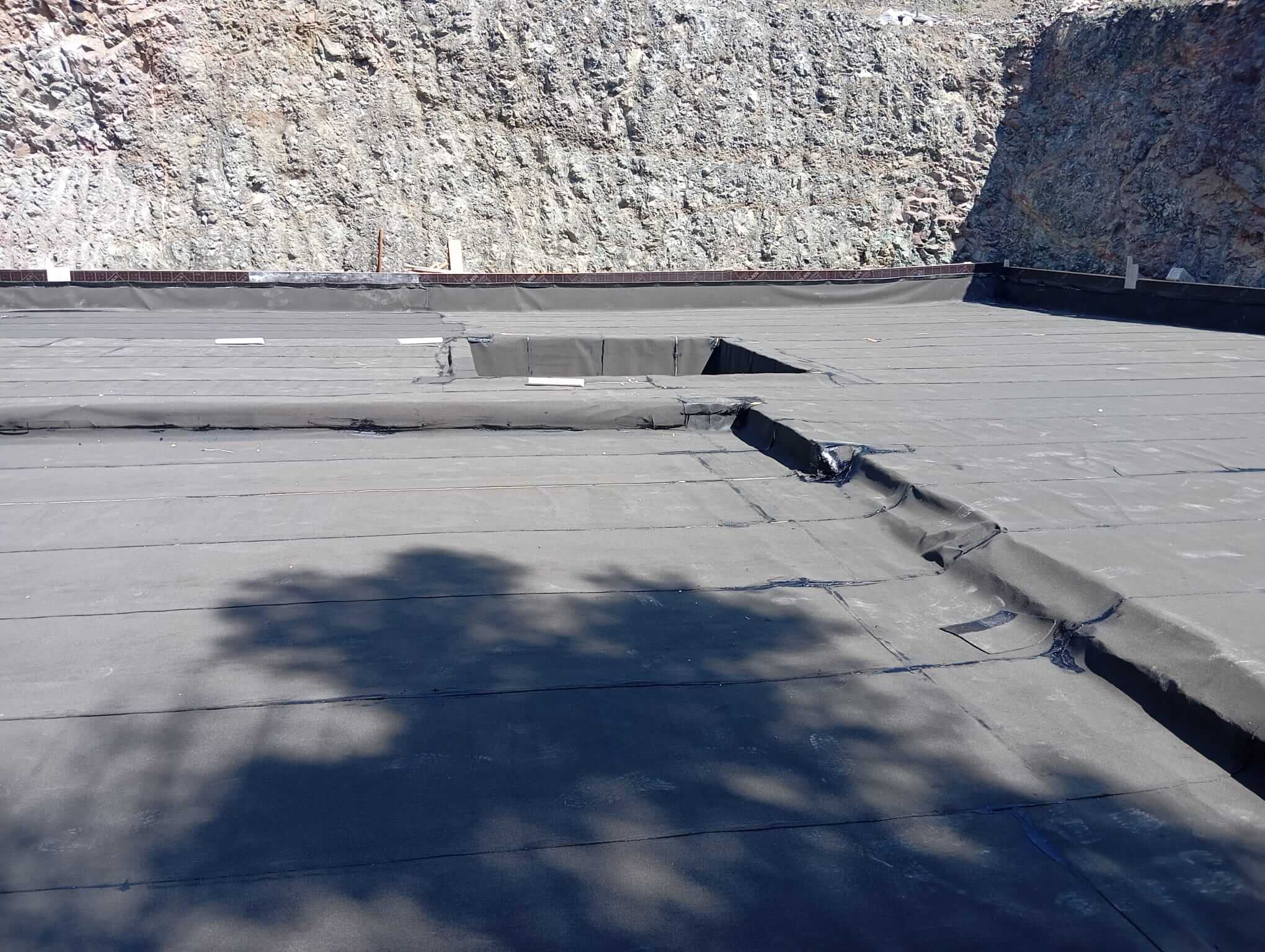 Bina temel izolasyonu — su yalıtım membran uygulaması