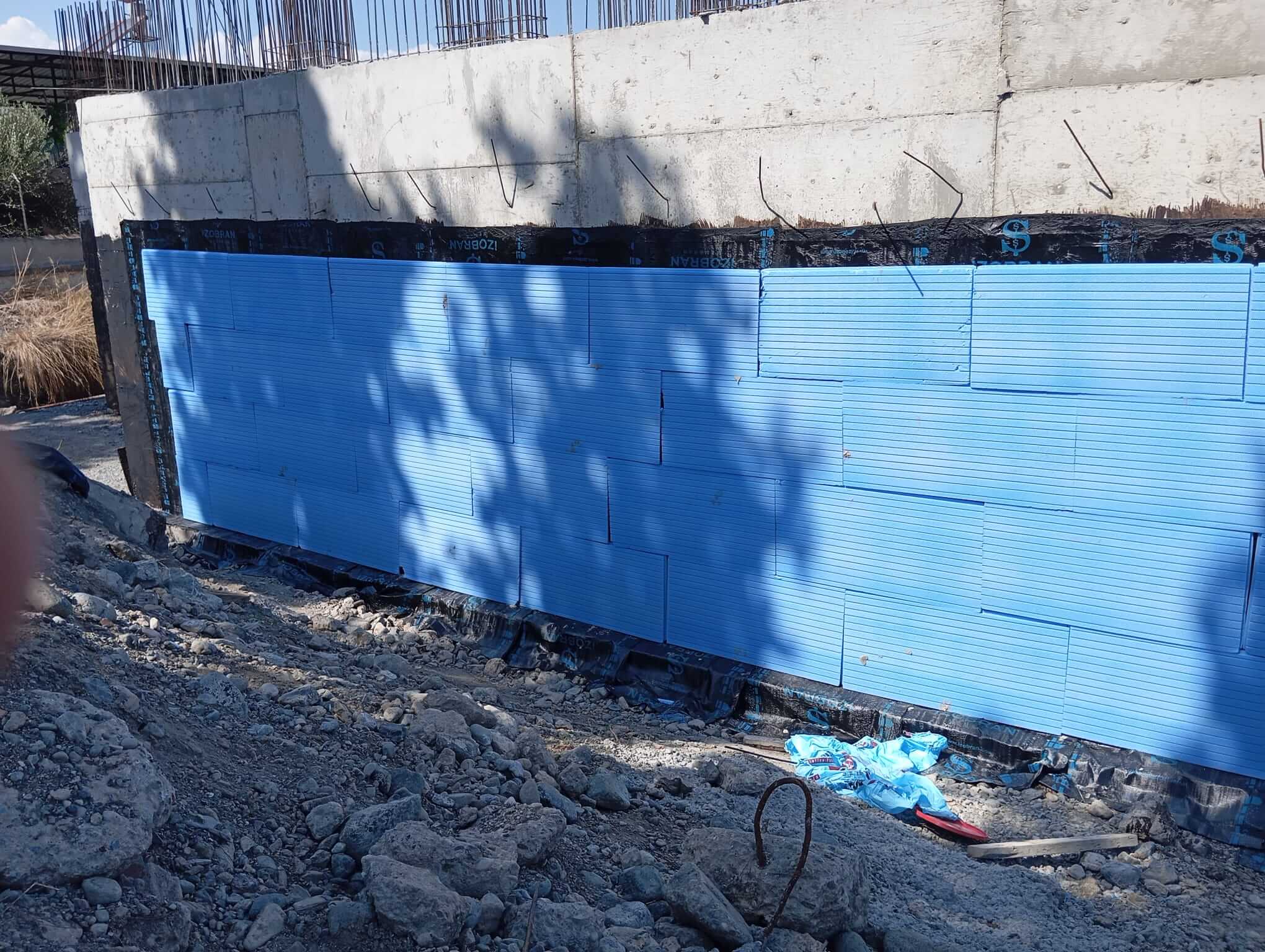 Konut projesi dış cephe mantolama uygulaması